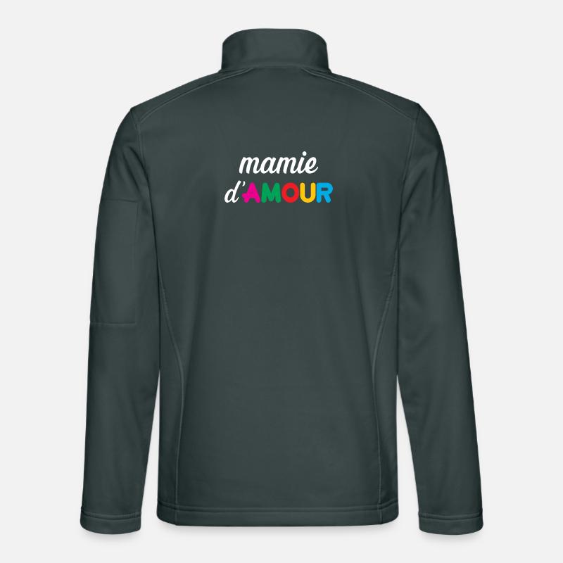 Mamie d'Amour Veste en tissu softshell Unisexe