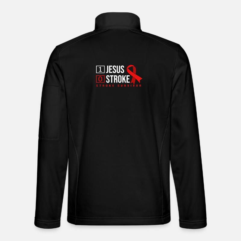 Stroke Stroke - Unisex Softshell Jacket - black