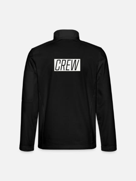 Crew - Unisex Softshelljacke - Schwarz
