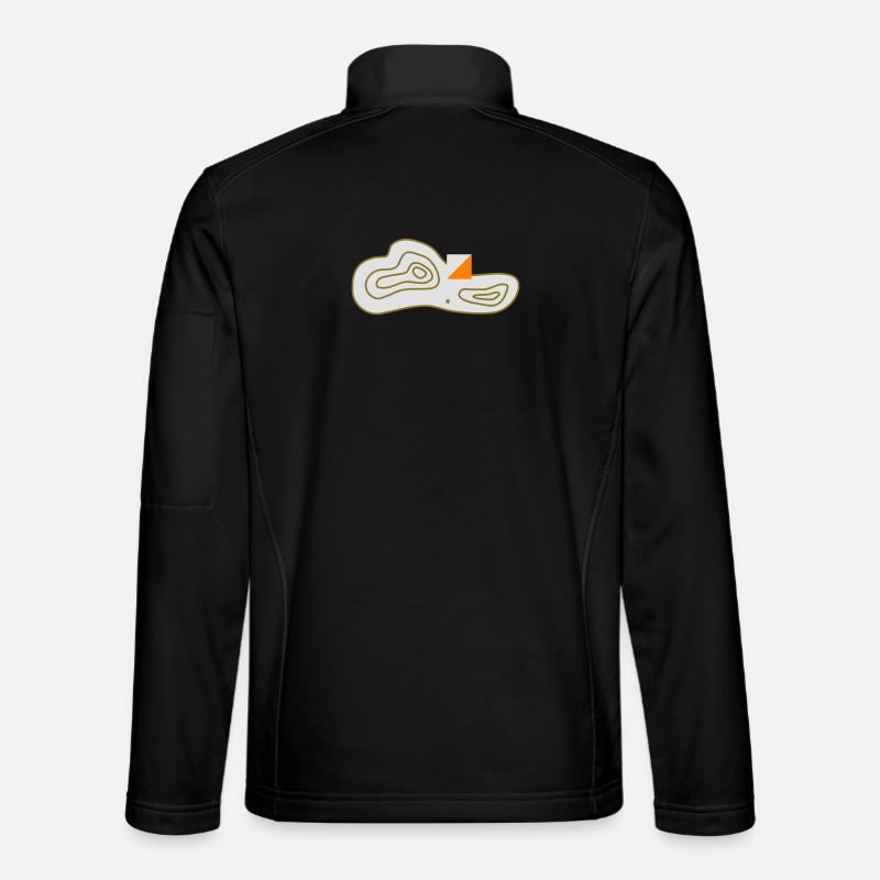 Orientierung Kontrolle - Unisex Softshelljacke - Schwarz