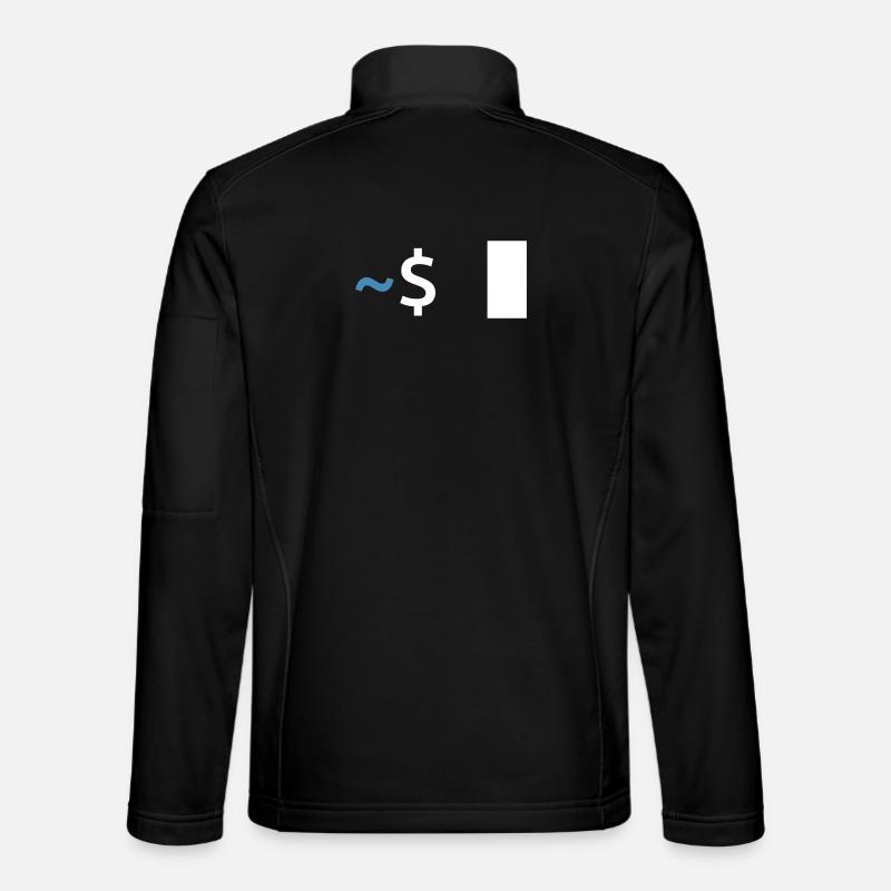 Commande Linux Shell Veste en tissu softshell Unisexe