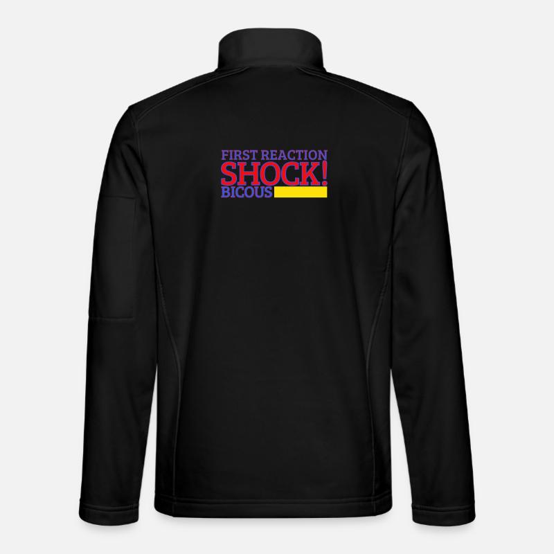 Erste Reaktion Schock - Unisex Softshelljacke - Schwarz