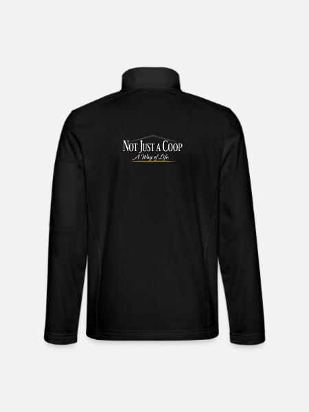 Chickens In The Garden Lifestyle Chicken - Unisex Softshell Jacket - black