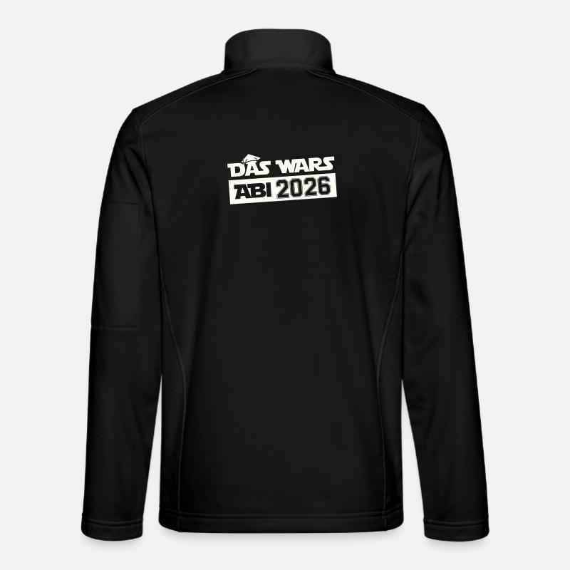 DAS WARS Abi 2026 - Unisex Softshelljacke - Schwarz