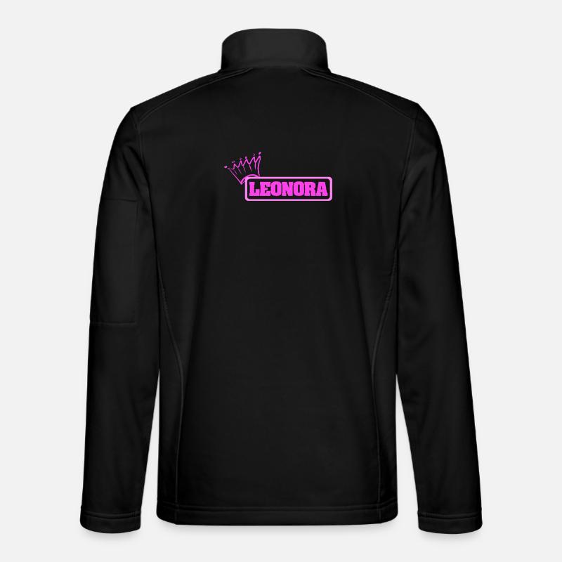 Bergsteigen Leonora - Unisex Softshelljacke - Schwarz