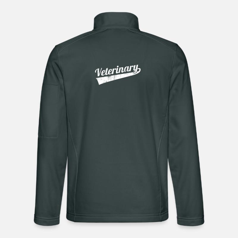 Lustiger Tierarzt Unisex Softshelljacke
