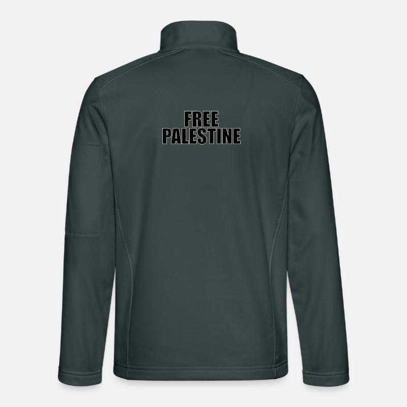 Befreit Palästina Unisex Softshelljacke