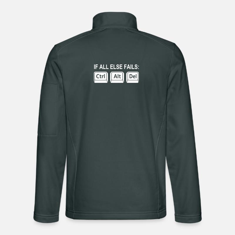 Programmierer Shortcut Geek IT Support Computer  Unisex Softshelljacke