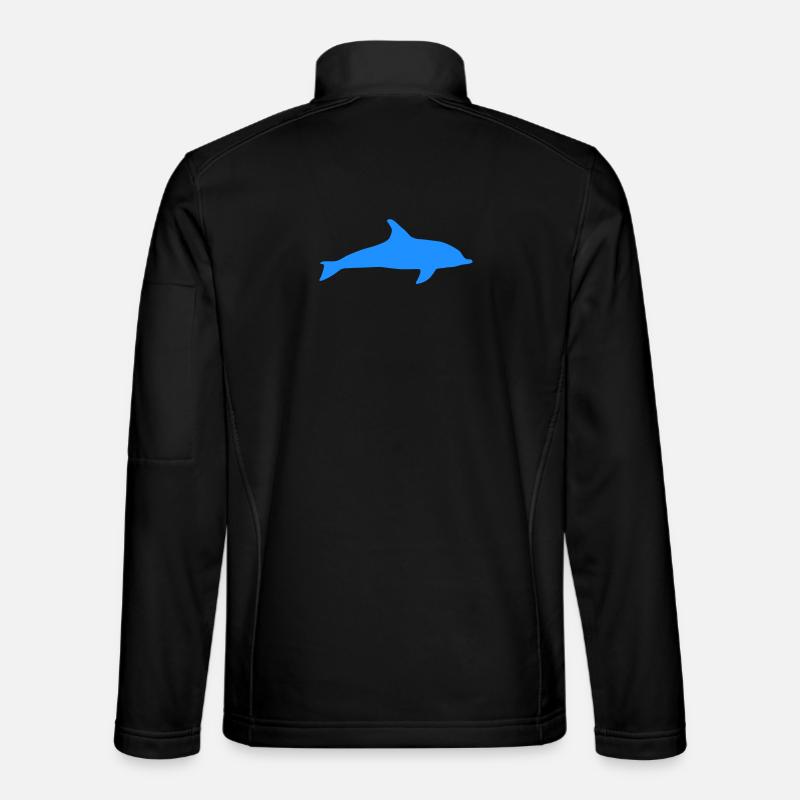 Dolphin - Unisex Softshell Jacket - black