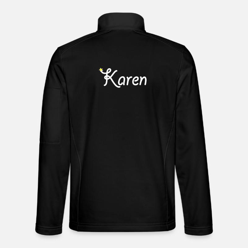 Karen - Unisex Softshelljacke - Schwarz