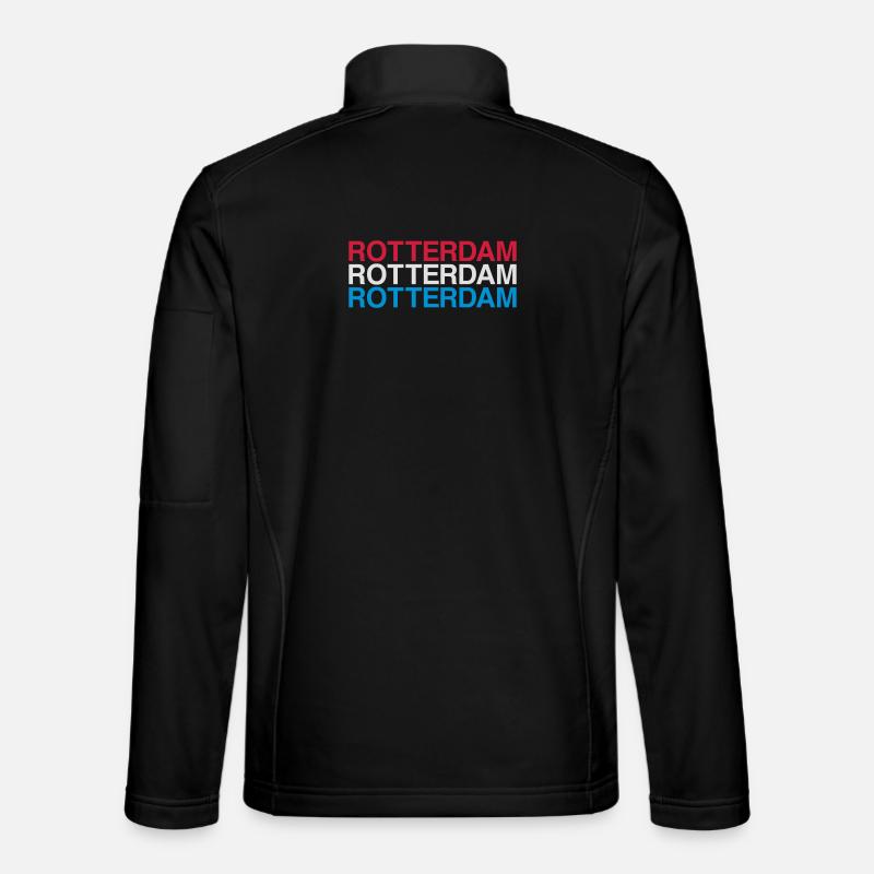 ROTTERDAM Netherlands Netherlands Flag Unisex Softshell Jacket