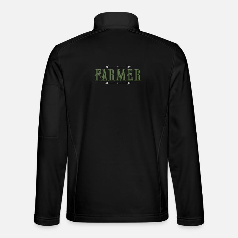 farmer - Unisex Softshell Jacket - black