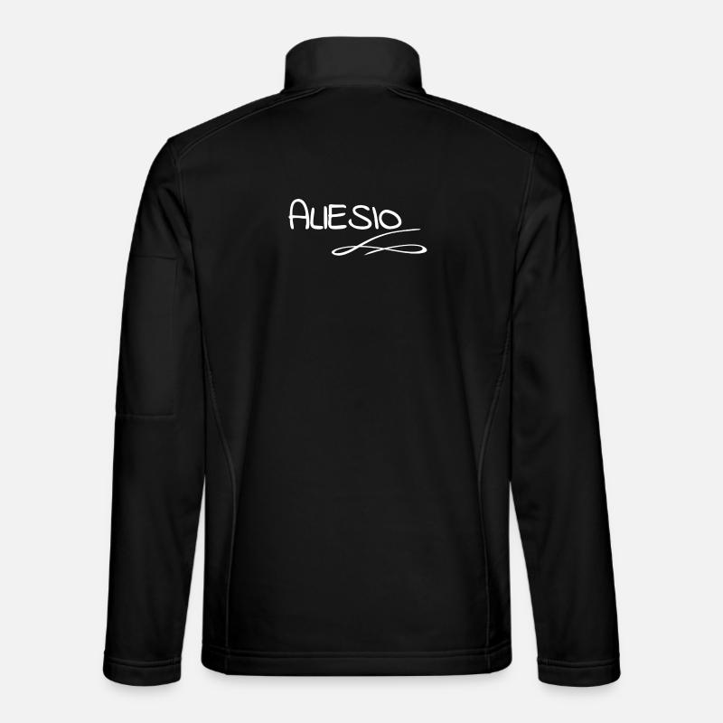 Allesio - Unisex Softshelljacke - Schwarz