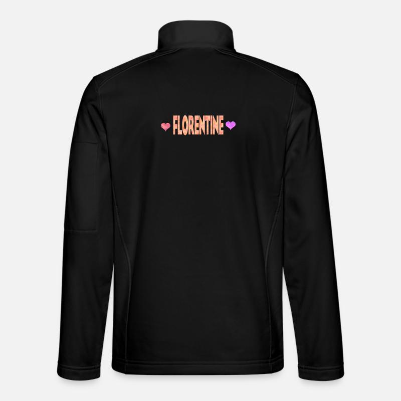 Florentine - Unisex Softshelljacke - Schwarz