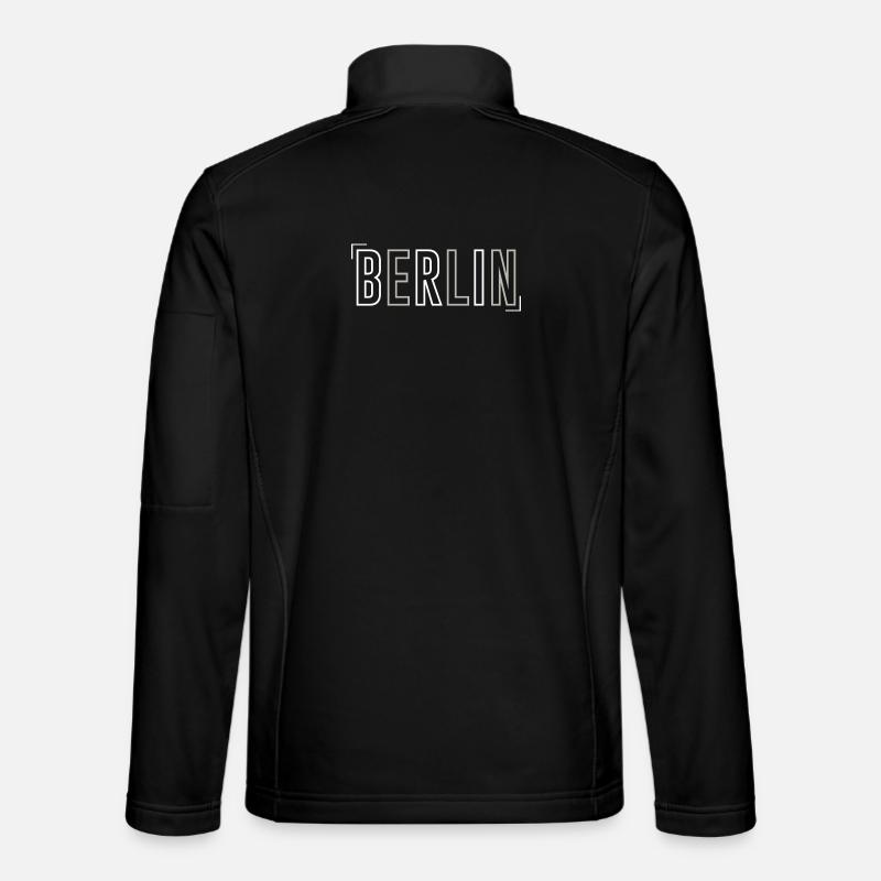 Berlin - Unisex Softshell Jacket - black