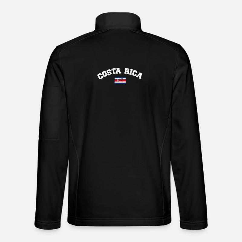Costa Rica - Unisex Softshell Jacket - black