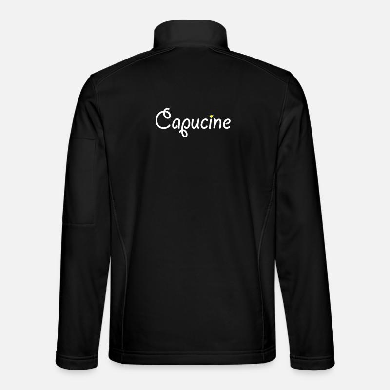 Nasturtium - Unisex Softshell Jacket - black