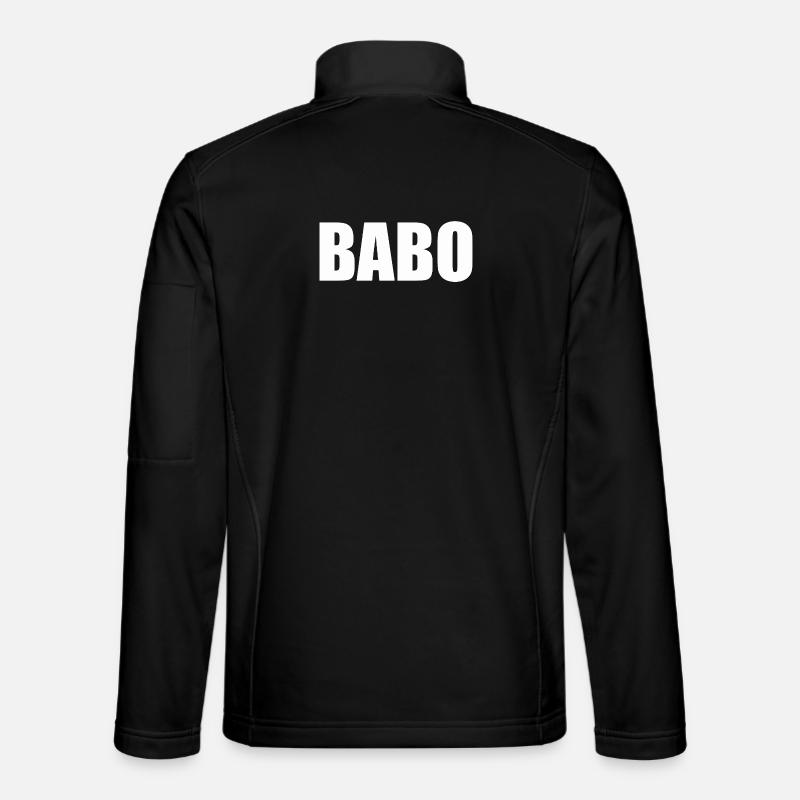 babo_ffm_cho_frankfurt_haft_shirt_geschenk - Unisex Softshell Jacket - black