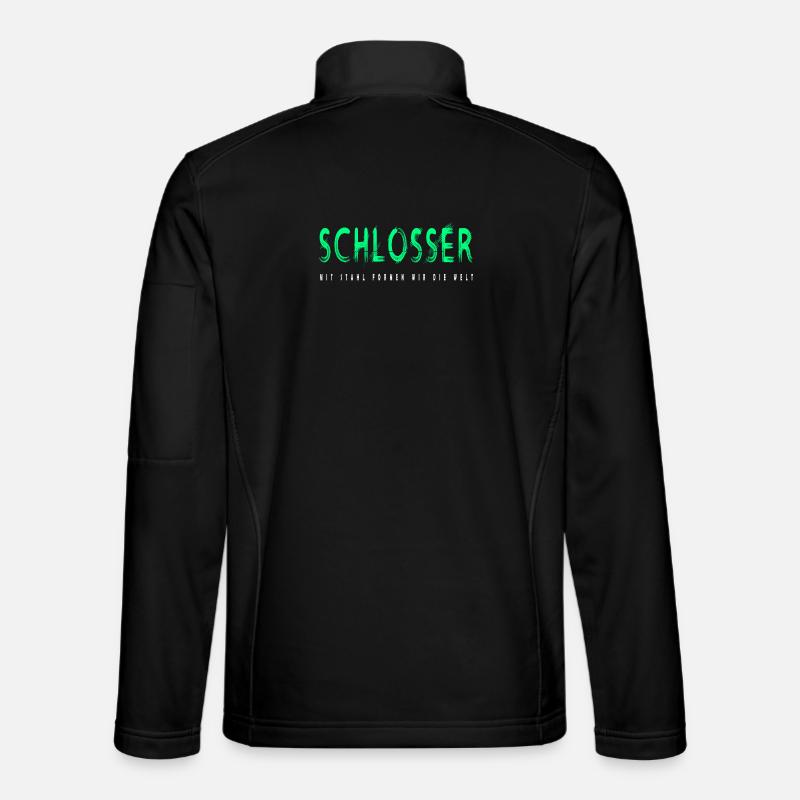 Schlosser Handwerker Design Unisex Softshelljacke