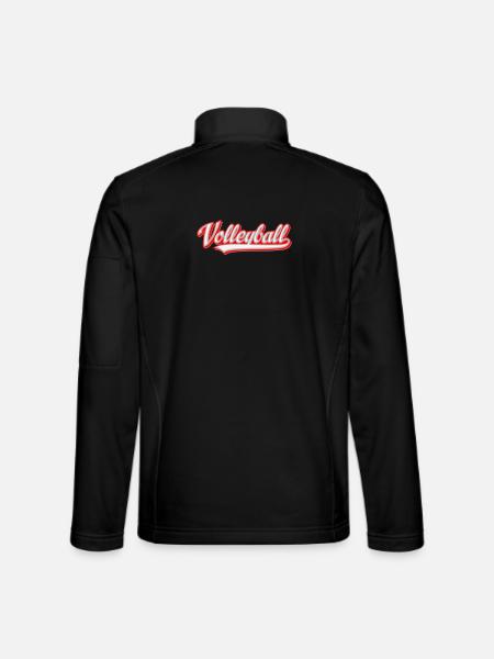 Volley-ball - Veste en tissu softshell Unisexe - noir - Dos