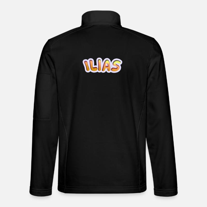 Ilias als Job - Unisex Softshelljacke - Schwarz