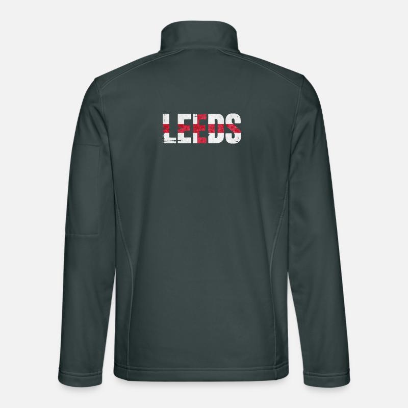 Leeds England Unisex Softshelljacke