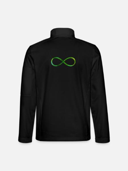 Infinity Symbol Symbol Character Infinite - Unisex Softshell Jacket - black