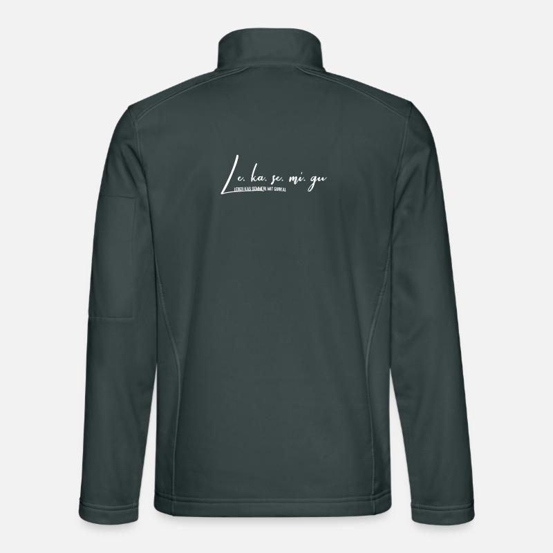 Austrian / Bavarian Leberkas Le.ka.se.mi.gu Unisex Softshell Jacket