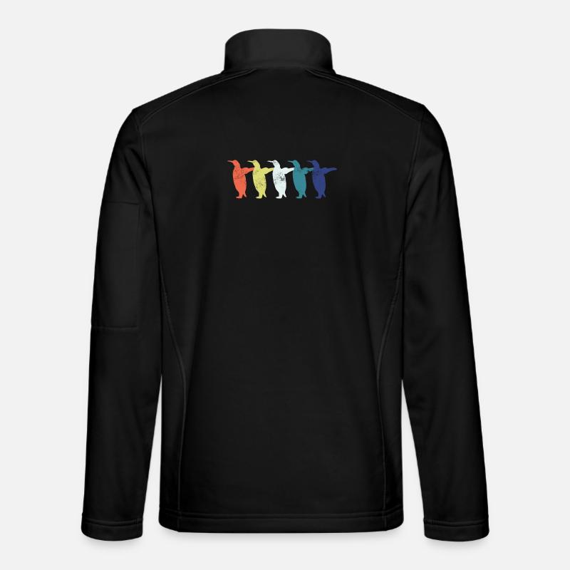 Penguin Penguins - Unisex Softshell Jacket - black