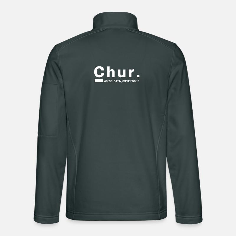 Coordonnées Coire Grisons Graubünden Graubünden Graubünden Veste en tissu softshell Unisexe