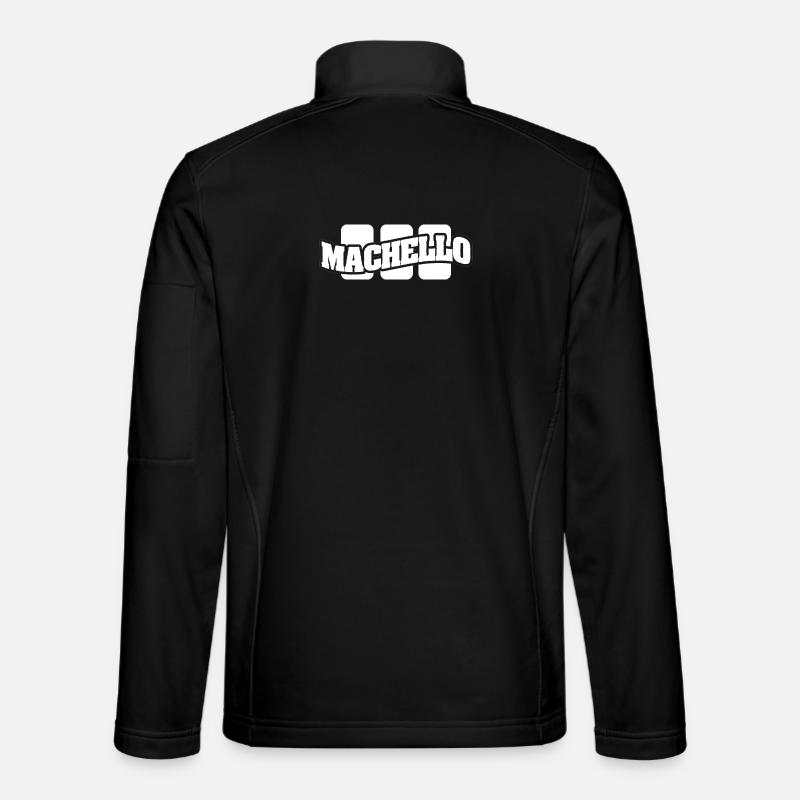 Geschenk für Machello - Unisex Softshelljacke - Schwarz