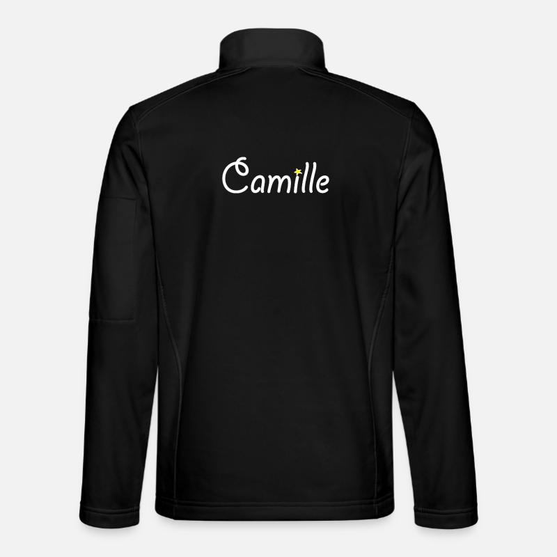 Camille - Unisex Softshelljacke - Schwarz
