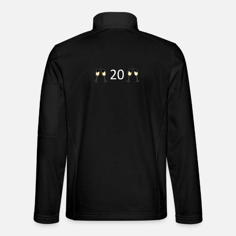 20e anniversaire 20 ans - Veste en tissu softshell Unisexe - noir
