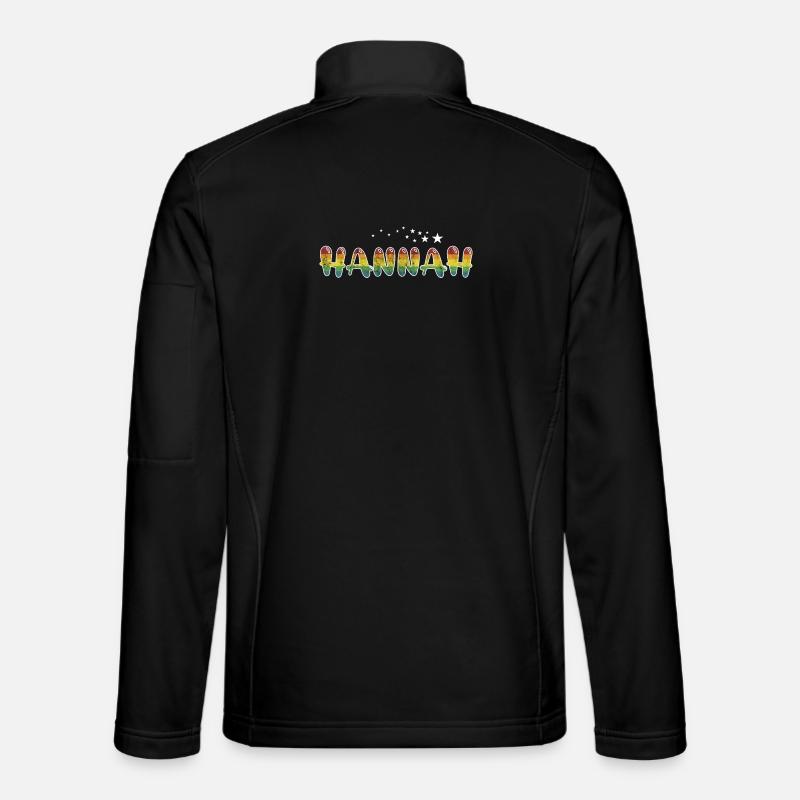 First name Hannah Maiden name Gift Unisex Softshell Jacket