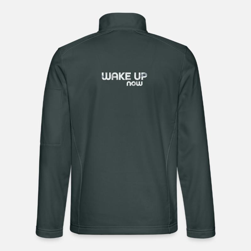 Wake up now Unisex Softshell Jacket