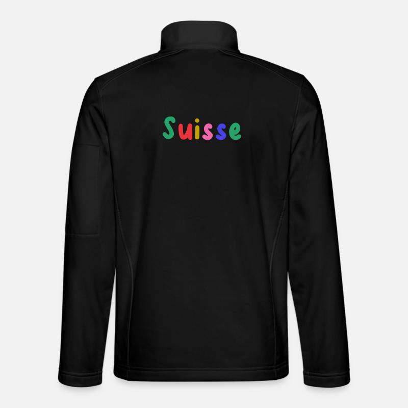 SCHWEIZ. LAND Unisex Softshelljacke