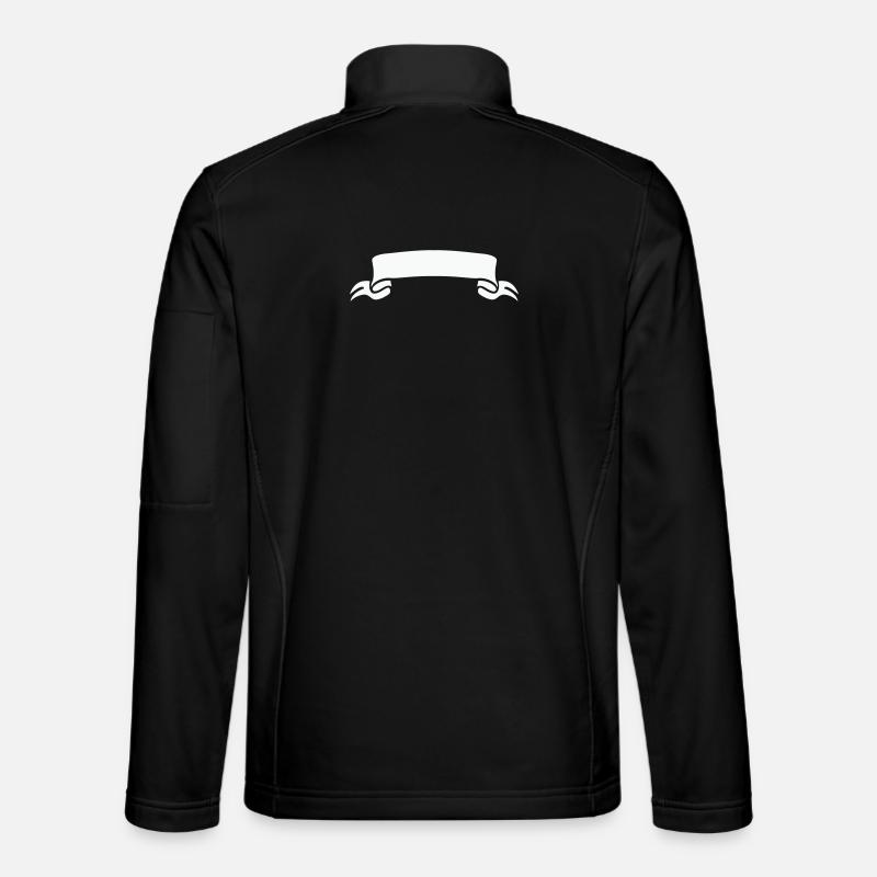 banderole - Unisex Softshelljacke - Schwarz