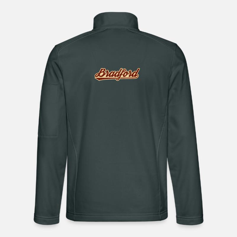 Bradford Vintage Script Logo Unisex Softshell Jacket