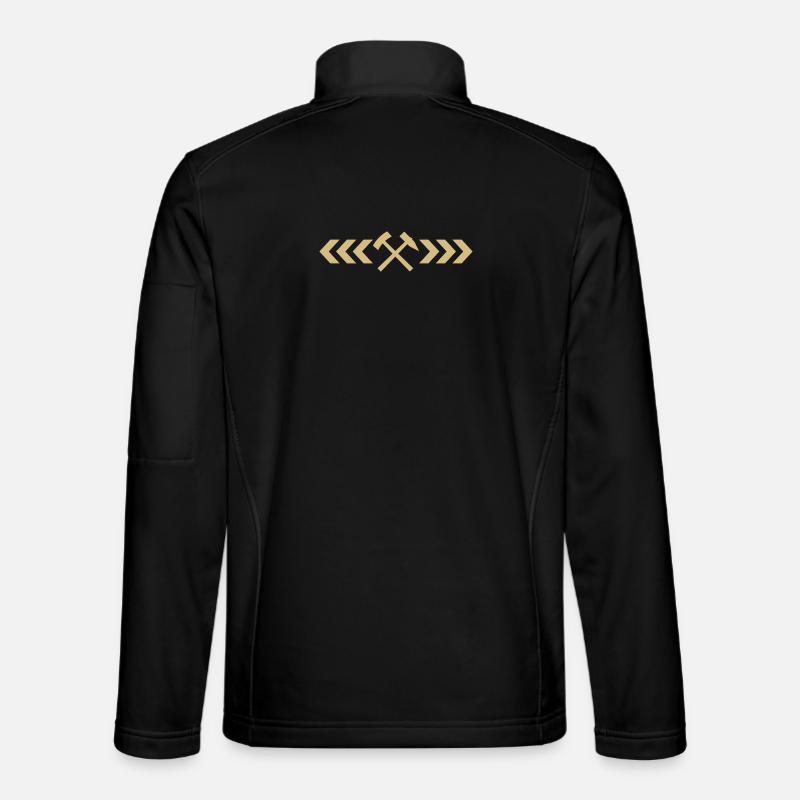 SCHLÄGEL EISEN PFEILE - Unisex Softshelljacke - Schwarz