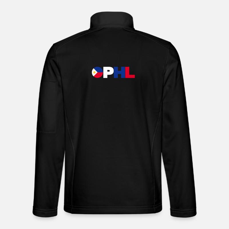 Philippines - Unisex Softshell Jacket - black