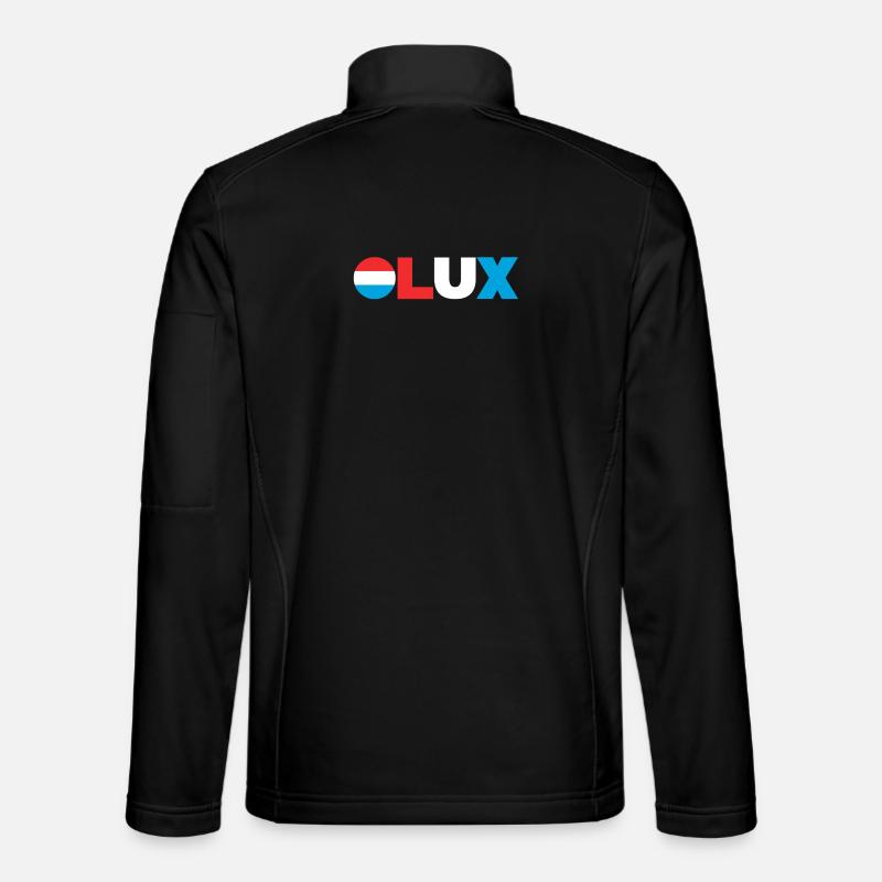Luxembourg - Unisex Softshell Jacket - black