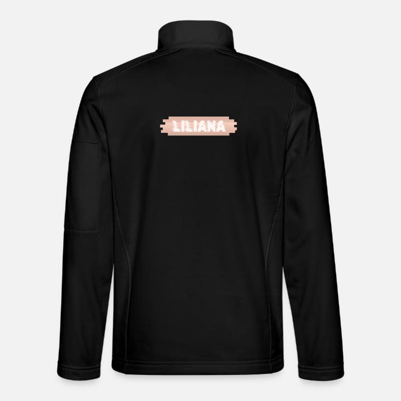 Vorname Liliana - Unisex Softshelljacke - Schwarz