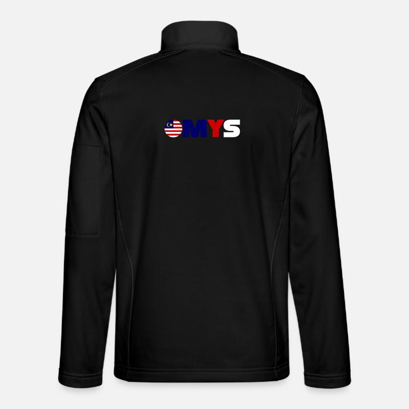 Malaysien - Unisex Softshelljacke - Schwarz