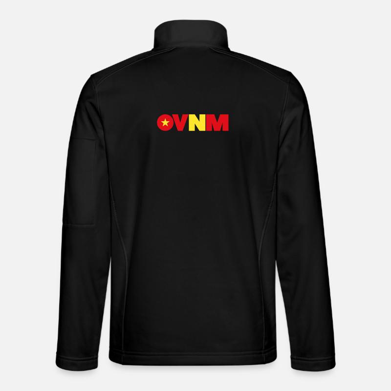 Vietnam - Unisex Softshell Jacket - black