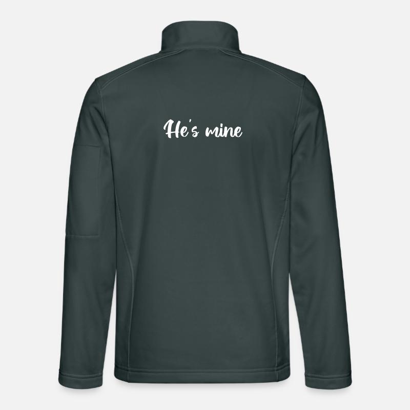 He_s Conception de la mine Veste en tissu softshell Unisexe