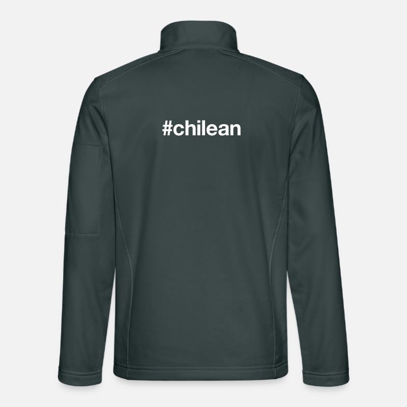 CHILEAN Chile Hashtag Unisex Softshell Jacket