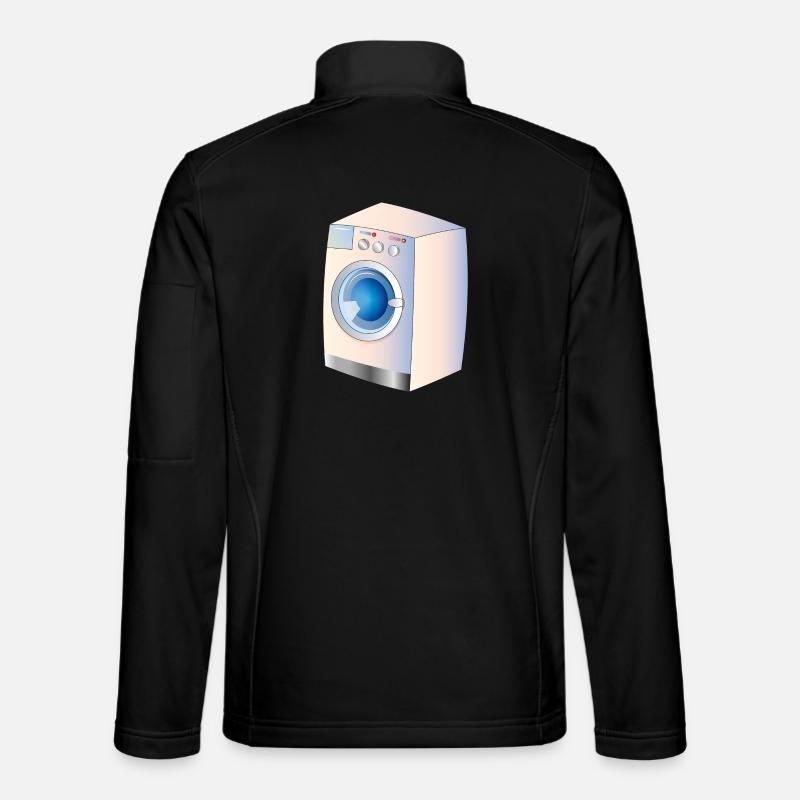 Lavatrice in stile comico per nuove idee - Giacca softshell unisex - nero