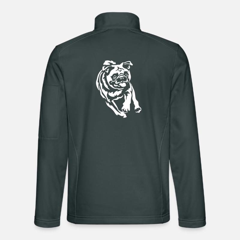 Mops "Black Edition" Unisex Softshelljacke