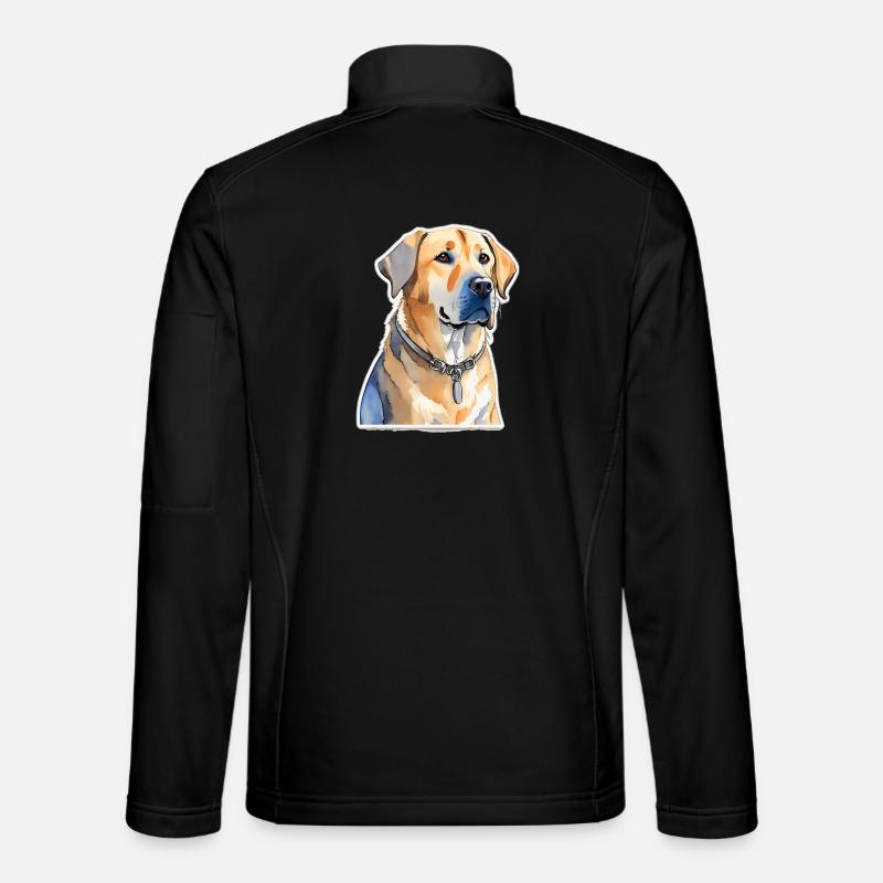 Labrador - Unisex Softshelljacke - Schwarz