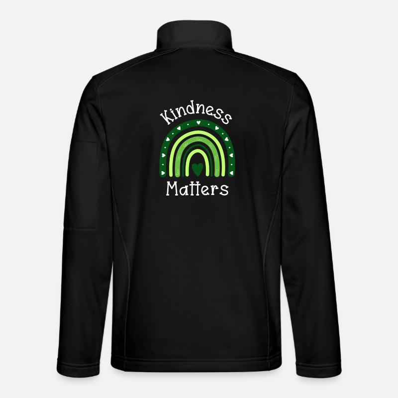 Kindness Matters - Unisex Softshell Jacket - black